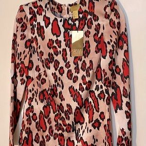 Bold print mini dress